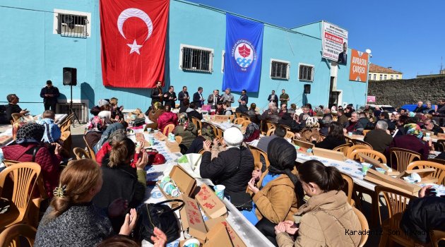 Avrasya Çarşısı yeni yerinde hizmete başladı