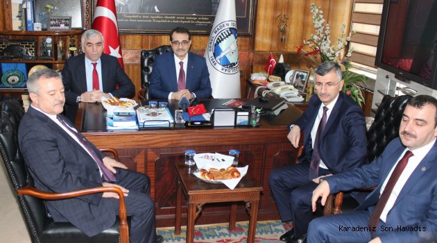 BAKAN DÖNMEZ, GMİS'İ ZİYARET ETTİ