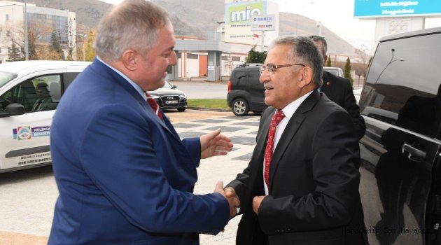 Başkan Büyükkılıç ve Beraberindeki Heyetten Kayseri OSB’ne Ziyaret