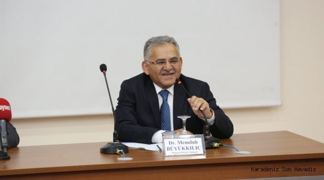 Başkan Dr.Memduh Büyükkılıç, “Kayseri Üniversitesi, yeni ama tecrübe dolu”
