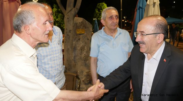 Başkan Gümrükçüoğlu’ndan sahur mesaisi