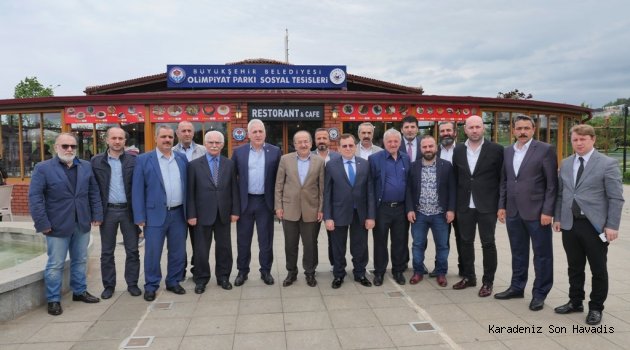 Başkan Gümrükçüoğlu TTSO Yönetim Kurulu ile bir araya geldi