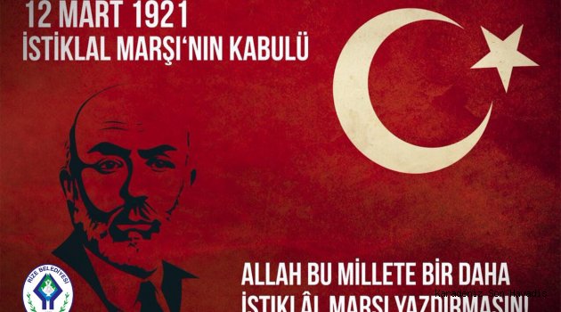 Başkan Kasap' ın, İstiklal Marşı'mızın kabulü ve Mehmet Akif Ersoy’u anma günü mesaj