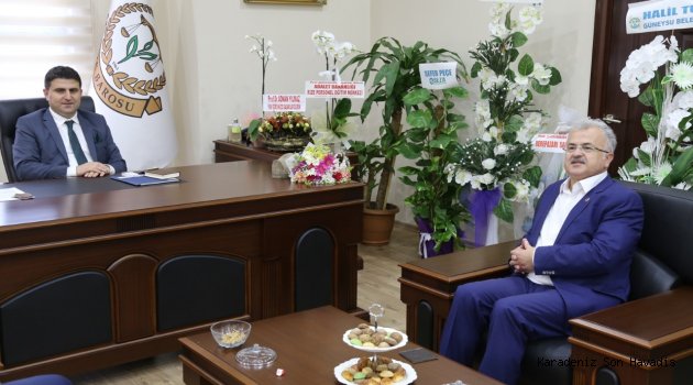 Başkan Kasap Rize Barosunu ziyaret etti