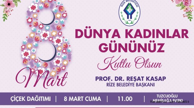 BAŞKAN KASAP’TAN ‘8 MART DÜNYA KADINLAR GÜNÜ’ MESAJI