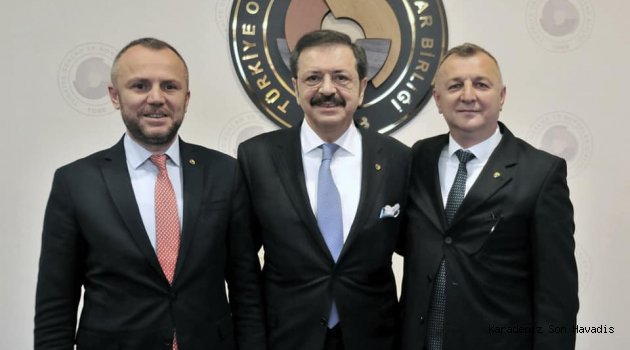 Başkan Keleş'den Tobb Başkanı M.Rıfat Hisarcıklıoğlu'na ziyaret
