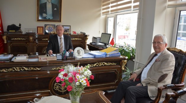 Başkan Posbıyık, Kaymakam Çorumluoğlu' nu Ziyaret Etti