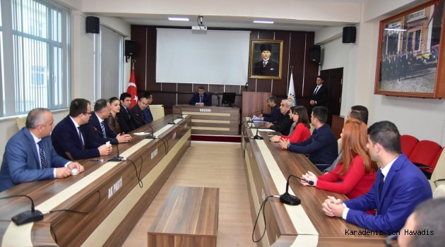 “Başkan Sarı, Birim Sorumluları ve Personelleriyle Bir Araya Geldi”