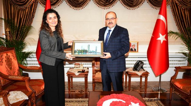 Batum Başkonsolosu Koçak Ustaoğlu’nu Ziyaret Etti