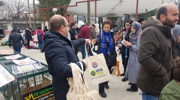 Bez torba kullanalım dünyamızı koruyalım