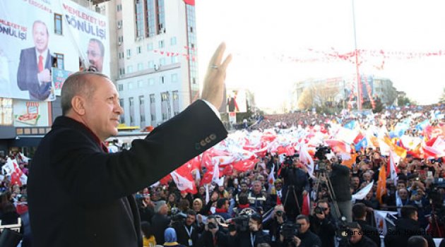 “Bizim davamız, her alanda ülkemizi ve milletimizi layık olduğu hizmetlere kavuşturma davasıdır”