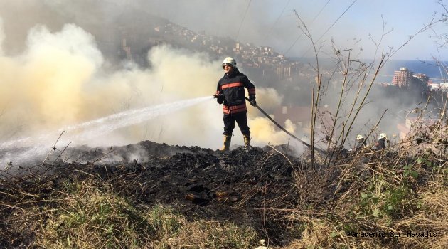 Büyükşehir Belediyesi İtfaiyesi Hızır gibi yetişiyor