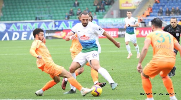 ÇAYKUR RİZESPOR 1-1 AYTEMİZ ALANYASPOR