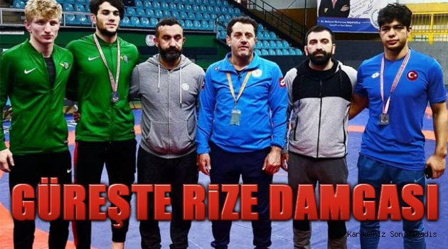 ÇAYKUR ve RİZE TOHM Türkiye Güreş Gençler Şampiyonu