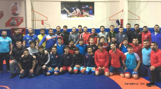 ÇAYKURSPOR GÜREŞ RİZE’DE YAPILACAK OLAN TÜRKİYE GÜREŞ ŞAMPİYONASINA HAZIR