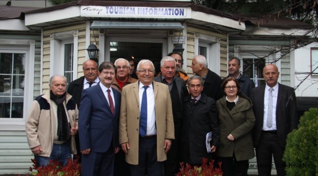 CHP Kdz.Ereğli Belediye Başkan Adayı Halil Posbıyık, Tarih Doğa ve Kültürünü Yaşatma Derneği’ni ziyaret etti.
