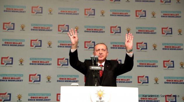 Cumhurbaşkanı Erdoğan, AK Parti Belediye Başkanı Adayları Tanıtım Toplantısı’nda konuştu