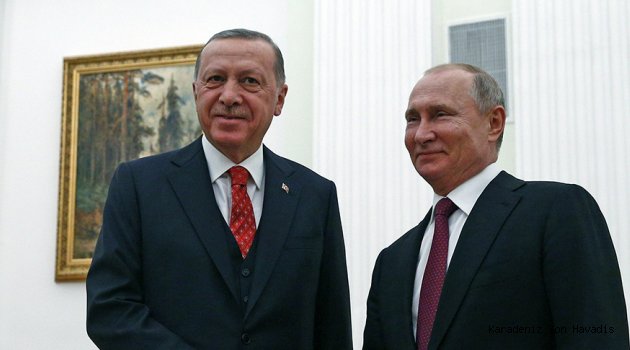 Cumhurbaşkanı Erdoğan ile Rusya Devlet Başkanı Putin'in görüşmesi sona erdi