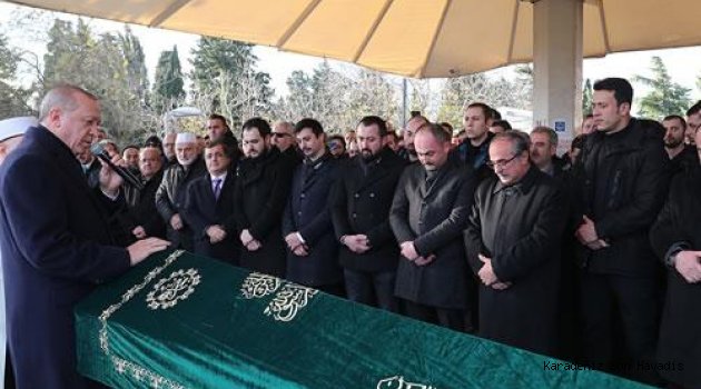Cumhurbaşkanı Erdoğan, Kadir Turgut'un cenaze törenine katıldı