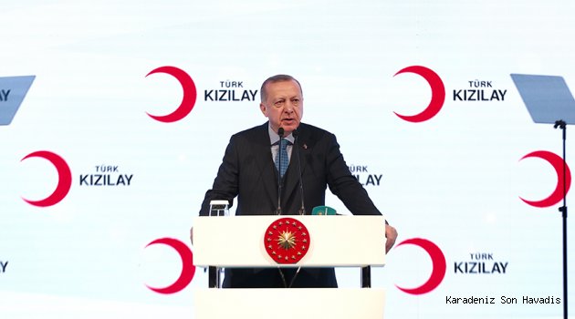 Cumhurbaşkanı Erdoğan, Kızılay ve Kızılhaç Ulusal Dernekleri İşbirliği Ağı Kuruluş Toplantısı’na katıldı