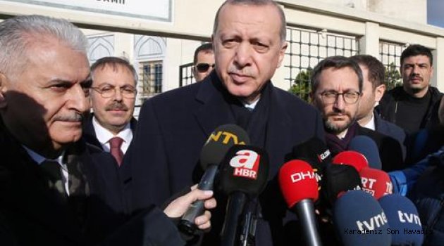Cumhurbaşkanı Erdoğan: “Suriye’nin Münbiç’te psikolojik bir eylem içerisinde olduğunu biliyoruz”