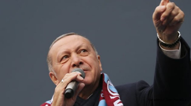 Cumhurbaşkanı Erdoğan Trabzon' da Konuştu..
