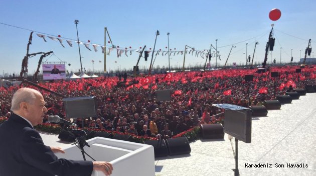 Devlet Bahçeli Yenikapı Mitinginde Konuştu