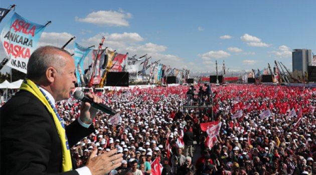 “Ekonomimizi çökerterek bizi işimizle, aşımızla tehdit edenlere fırsat vermeyeceğiz”