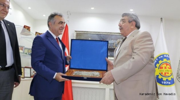 Ereğli Ticaret Odasına Erdemir Yönetimden Üst Düzey Ziyaret