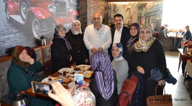 EROL ŞAHİN KADIN KOLLARI ÜYELERİ İLE BULUŞTU…