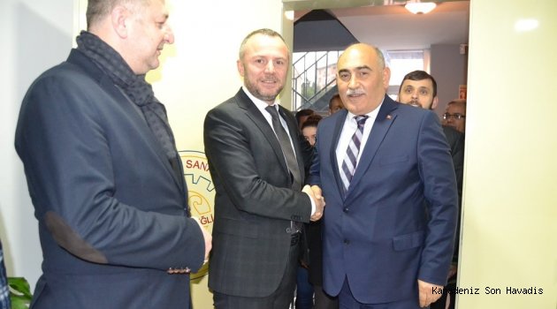 EROL ŞAHİN KAYMAKAM ÇORUMLUOĞLU VE TSO’YU ZİYARET ETTİ…
