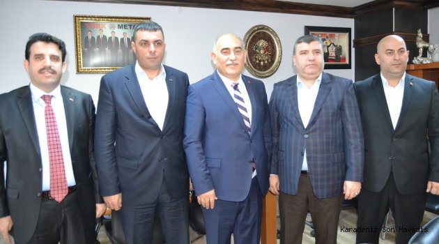 EROL ŞAHİN TÜRK METAL’İ ZİYARET ETTİ…