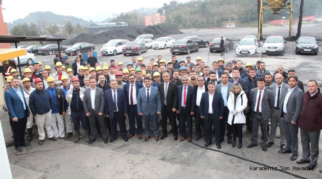  GMİS Yönetim Kurulu, Amasra'da Madenciyi ziyaret Etti