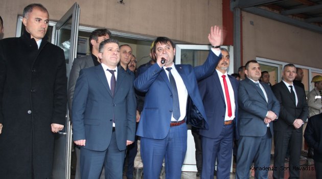 GMİS YÖNETİM KURULU, GELİK’TE MADENCİYİ ZİYARET ETTİ
