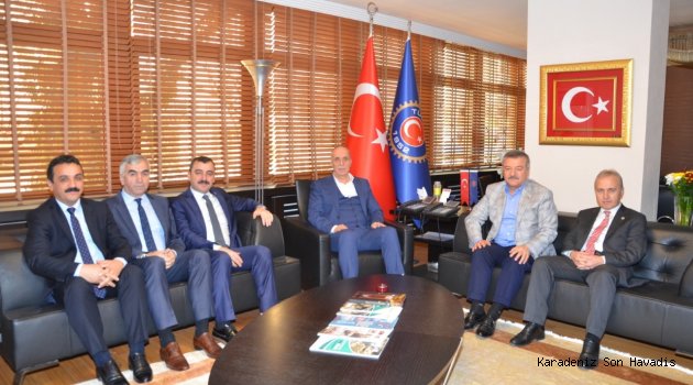GMİS YÖNETİMİ, TÜRK-İŞ GENEL BAŞKANI ATALAY’I ZİYARET ETTİ