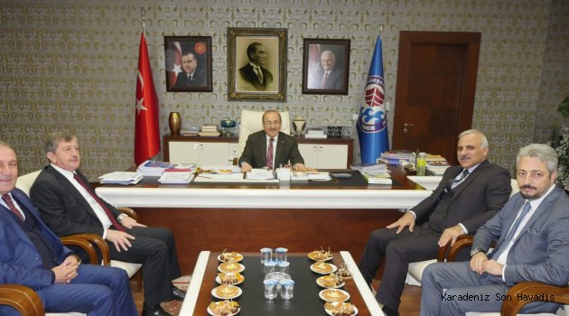 Gümrükçüoğlu ve Zorluoğlu istişare gerçekleştirdi