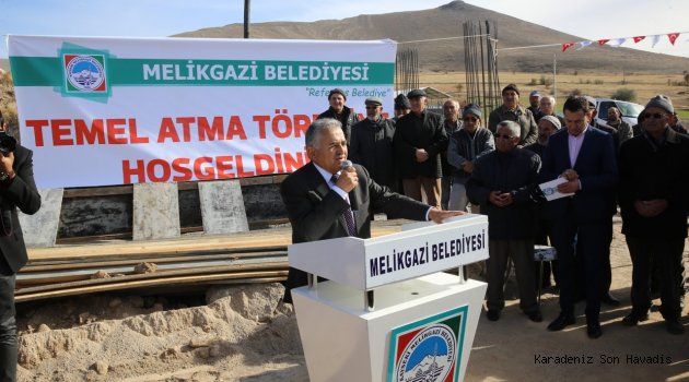 GÜRPINAR YEŞİL MAHALLESİNDE CAMİ TEMELİ ATILDI