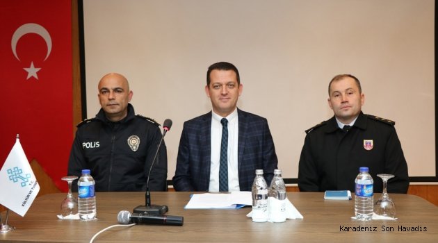 İlçe İdare Şube Başkanları Toplantısı Yapıldı