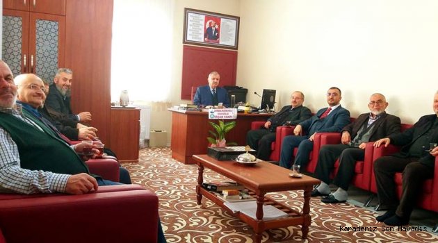 İRŞAD VAKFINDAN, İLİM TAHSİL EDEN TALEBELER DERNEĞİNE ZİYARET