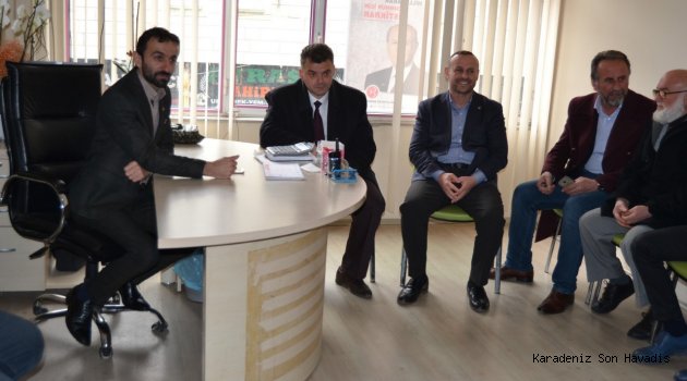 Karasu Belediye Başkanı Av. İshak Sarı' dan ilk ziyaret