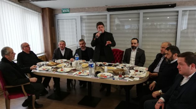 Kaya, Safranbolu Minibüsçüler ve Özel Halk Otobüsçüleri Kooperatifi Üyeleri İle Buluştu