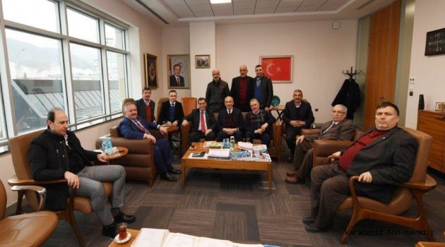 Kayseri Esnaf Oda Başkanlarından Kayseri OSB’ne Ziyaret