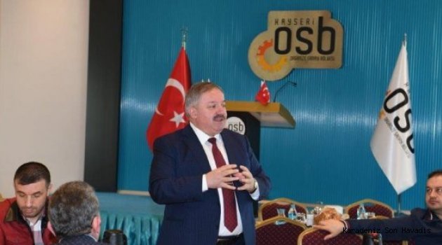 Kayseri OSB’de sanayici buluşmaları devam ediyor