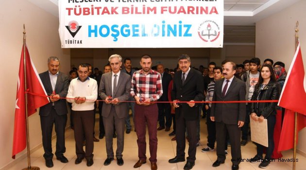 Kayseri OSB METEM’DE TÜBİTAK 4006 Bilim Fuarı Açıldı