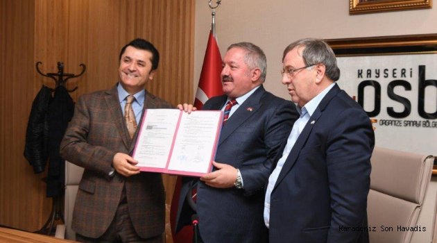 Kayseri Uluslararası Fuar ve Kongre Merkezi İkinci Hol İmzası Atıldı