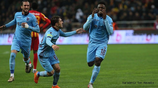 Kayserispor 0-2 Trabzonspor