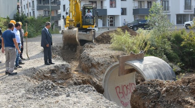 KDZ.EREĞLİ’NİN ALT YAPI SORUNU BİR BİR ÇÖZÜLÜYOR..