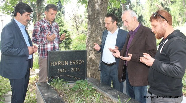 KGD, Harun Ersoy’u mezarı başında andı