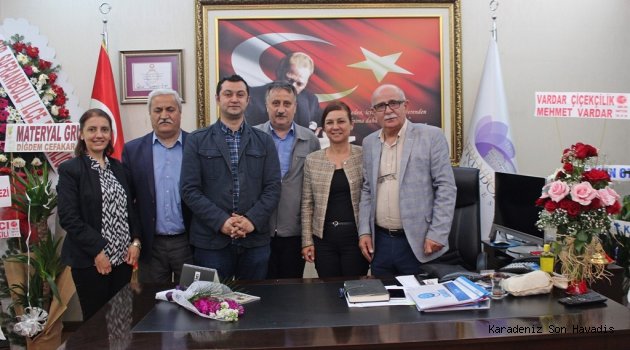 KGİD Yönetim Kurulundan Başkan Köse’ye hayırlı Olsun Ziyareti