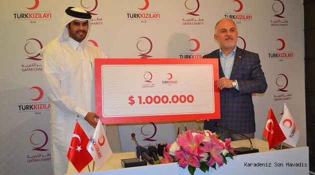 Kızılay ve Katar Hayır Kurumu'ndan Yemen'e 1 milyon dolarlık bağış
